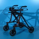 Cadru de mers cu roti din aluminiu -Dietz